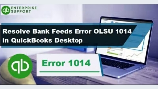 How to Solve Bank Feed Error OLSU 1014 in QuickBooks (2)