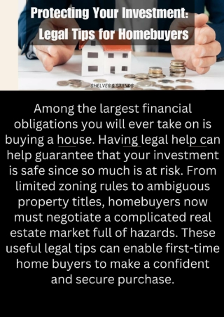 Protecting Your Investment: Legal Tips for Homebuyers