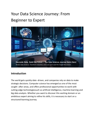 Your Data Science Journey_ From Beginner to Expert