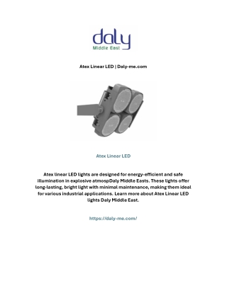 Atex Linear LED | Daly-me.com