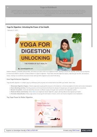 Yoga for Digestion Simple Poses for a Healthy Gut