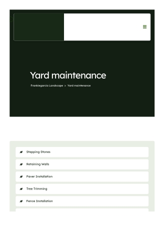 Expert Yard Maintenance Services in Houston, TX