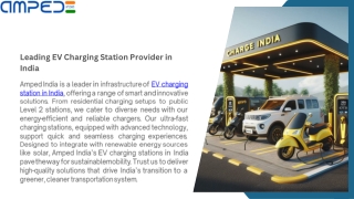 Leading EV Charging Station Provider in India