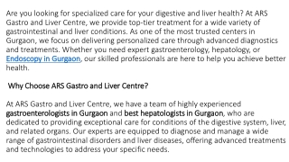 Are you looking for specialized care for your