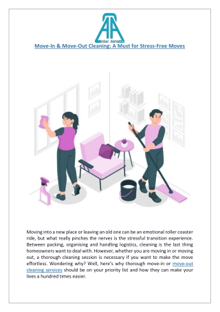 Move-In & Move-Out Cleaning | Expert Deep Cleaning Solutions | Amber Adams