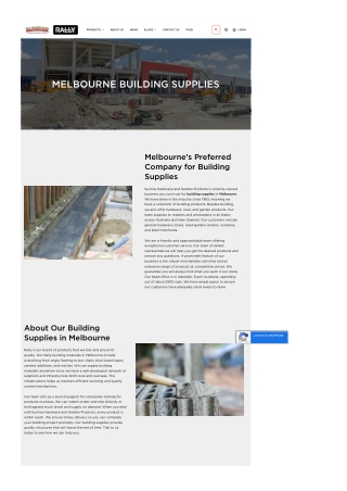 Melbourne building supplies