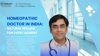 Homeopathic Doctor in India