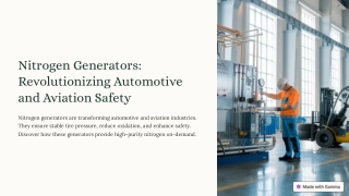 Nitrogen Generators for Tires & Aerospace