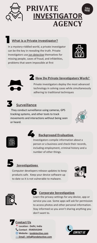 The Role of a Private Investigator: Uncovering Truth with Expertise