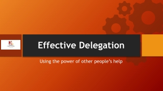 Successful Delegation