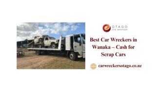 Best Car Wreckers in Wanaka – Cash for Scrap Cars