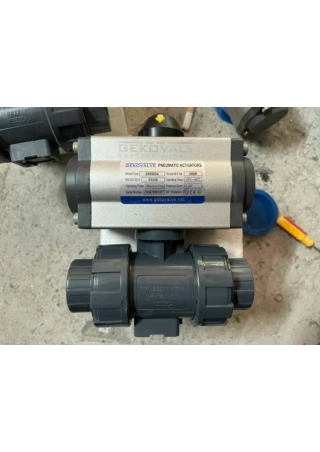 Van bi nhựa điều khiển khí nén - phukieninox