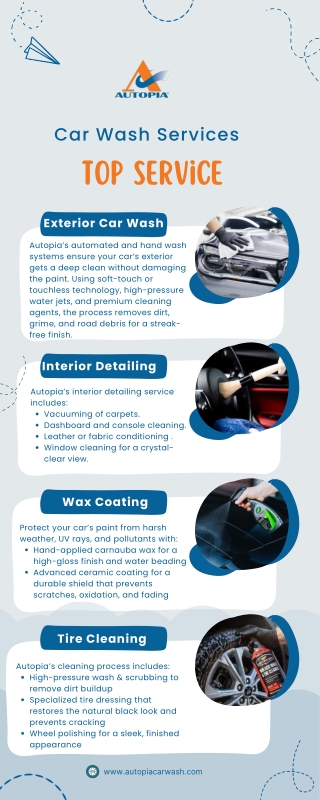 Looking for a Car Wash Near Me? Try Autopia for a Spotless Finish!