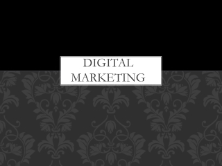 DIGITAL MARKETING
