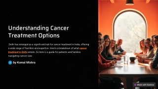 Understanding Cancer Treatment Options