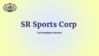 Turf Installation Services  Synthetic Turf Installation