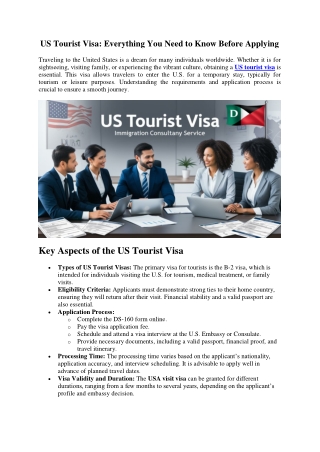 US Tourist Visa: Everything You Need to Know Before Applying