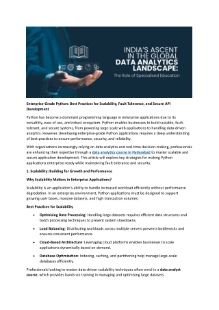 Become a Certified Data Analyst – Enroll in Hyderabad!