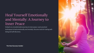 Tim Han’s Guide to Emotional and Mental Resilience