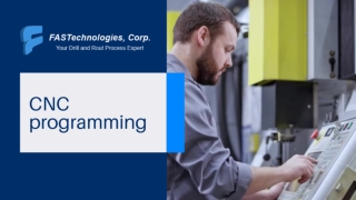 CNC programming - FASTechnologies