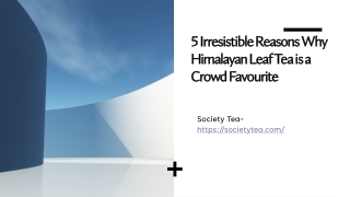 5 Irresistible Reasons Why Himalayan Leaf Tea is a Crowd Favourite