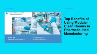Top Benefits of Using Modular Clean Rooms in Pharmaceutical Manufacturing​