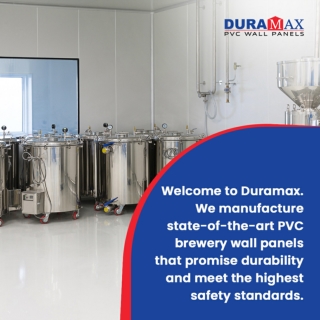 PVC Panels Ensure Clean And Sterile Brewery Facilities