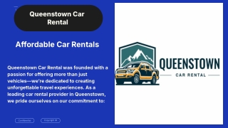 Queenstown Car Rental