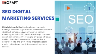 Achieve Digital Success with Our SEO & Marketing Services