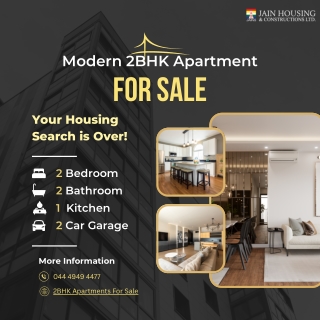 Find Your Dream 2 BHK Apartment with Jain Housing & Construction
