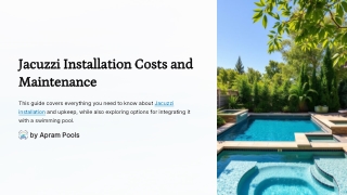 Jacuzzi-Installation-Costs-and-Maintenance