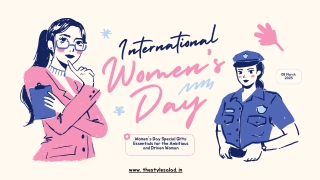 Women's Day Special Gifts Essentials for the Ambitious and Driven Woman