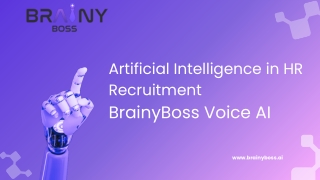 BrainyBoss AI in HR Recruitment
