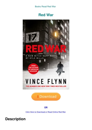 Books Read Red War