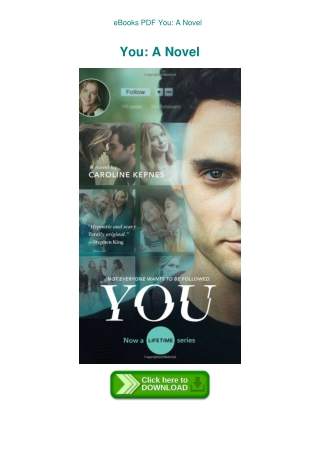 eBooks PDF You A Novel