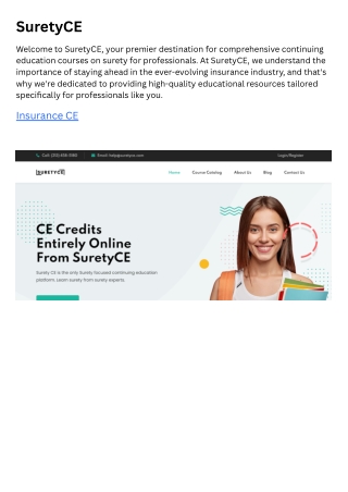 SuretyCE