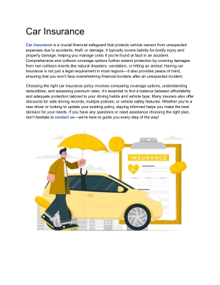 Car Insurance