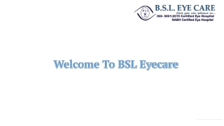 Glaucoma Diagnosis & Treatment in Patna | BSL Eye Care