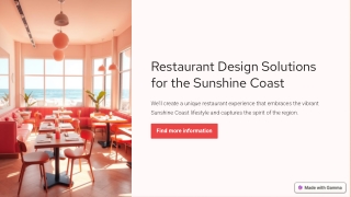 Restaurant-Design-Solutions-for-the-Sunshine-Coast