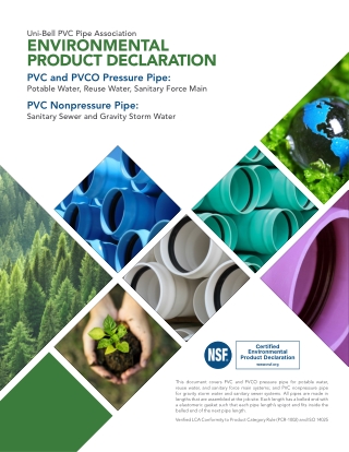 Environmental Product Declaration