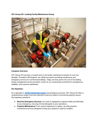 CPL-Group UK_ Leading Facility Maintenance Group