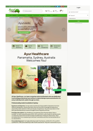 Ayurveda Consultation Sydney