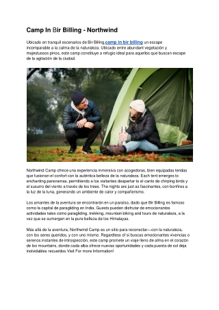 Camp In Bir Billing - Northwind (1)