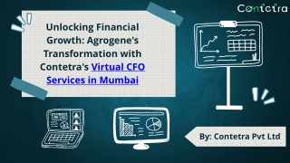 Agrogene Case Study | Virtual CFO Services in Mumbai | Contetra