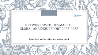Network Switches Market Report Cover Market Size, Top Manufacturers 2032