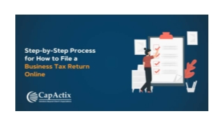Step-by-Step Process for How to File a Business Tax Return Online