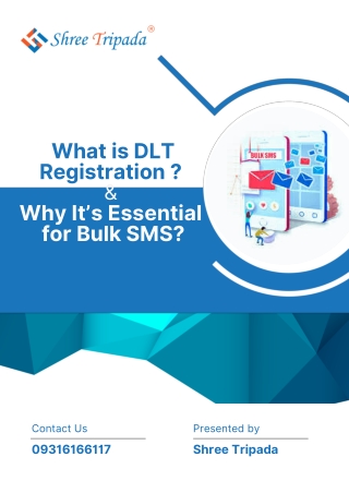 Shree tripada DLT registration Process