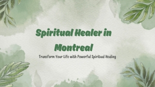 Powerful Spiritual Healer in Montreal| Pandit Eshwar