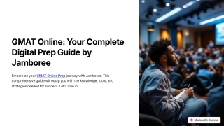 Master the GMAT: Your Ultimate Guide to Online GMAT Prep