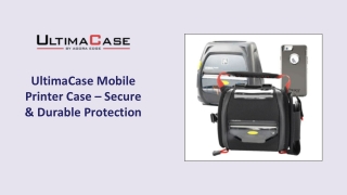 Mobile Printer Case | Durable & Secure Protection | UltimaCase